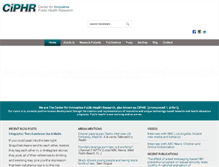Tablet Screenshot of innovativepublichealth.org